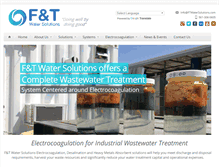 Tablet Screenshot of ftwatersolutions.com